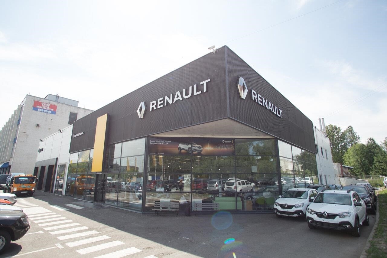 Автопродикс - официальный дилер Renault в Санкт-Петербурге улица Седова, 13Б, 1, этаж 2