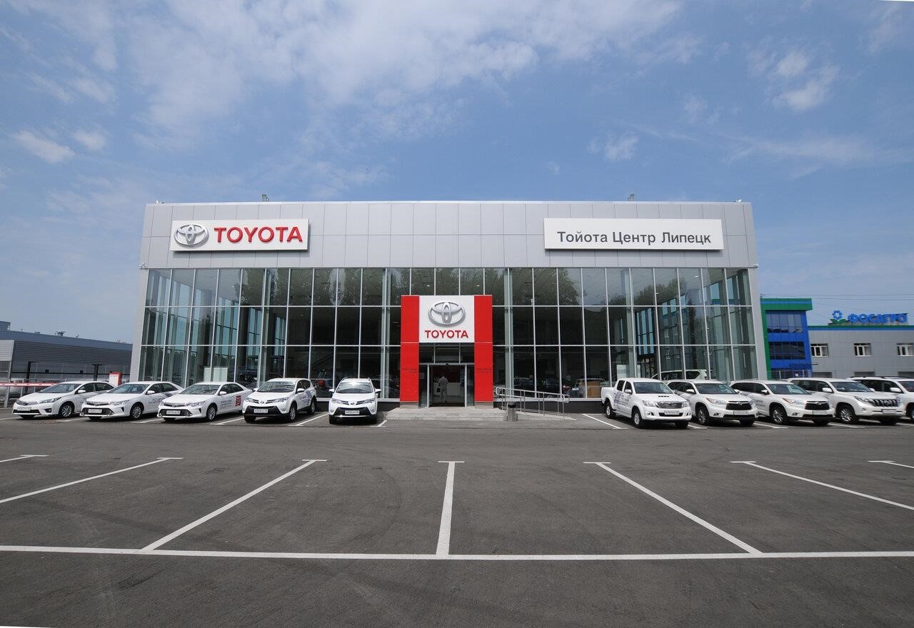 Центр Липецк Toyota в Липецке улица Юных Натуралистов, 18Б