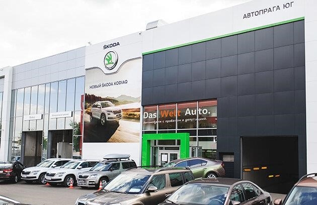 Автосалон SKODA ФАВОРИТ МОТОРС Юг в Москве 1-й Дорожный проезд, 4, стр. 1