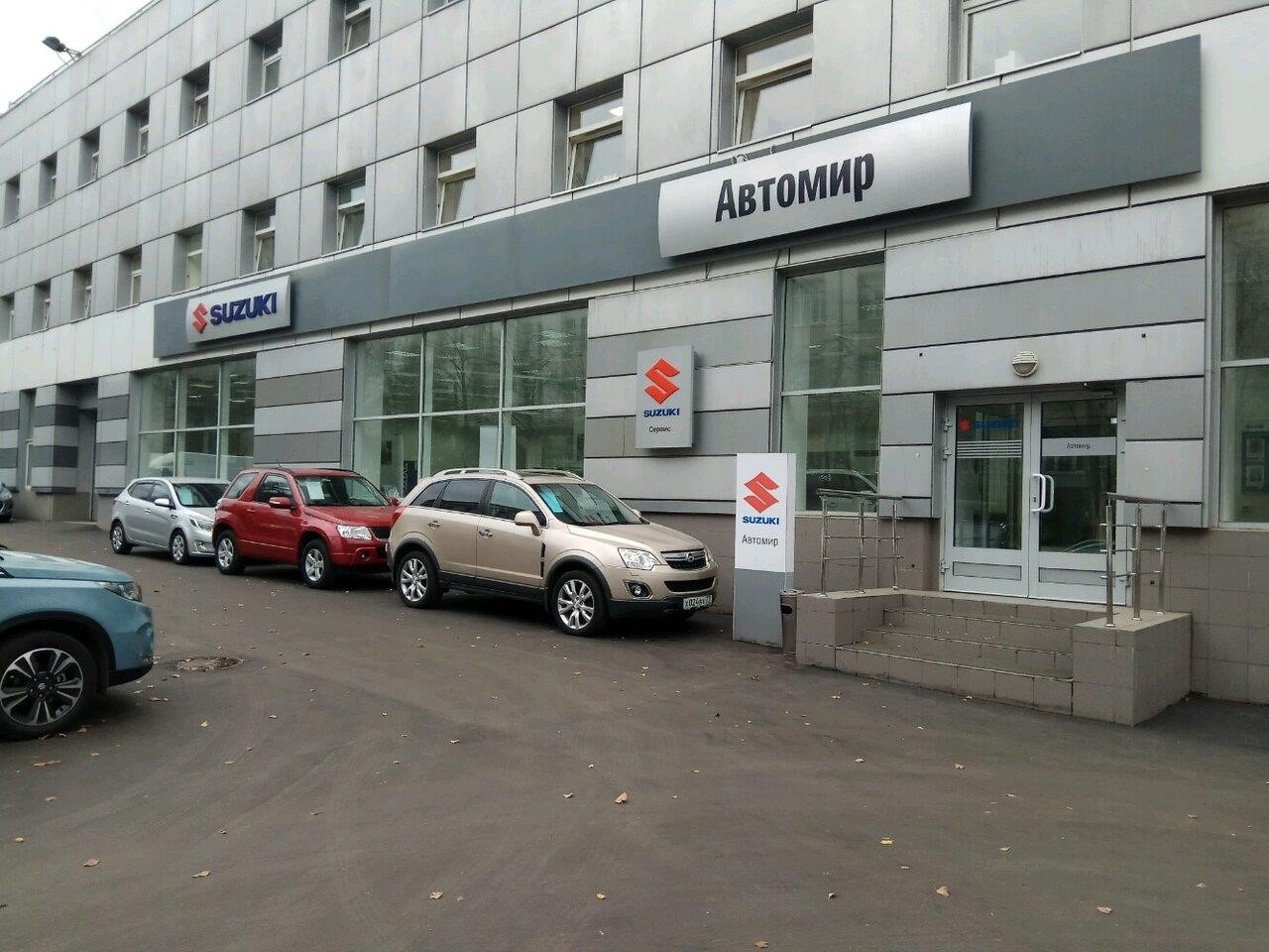 Автомир, официальный дилер Suzuki в Москве Иркутская улица, 5/6с1, этаж 1