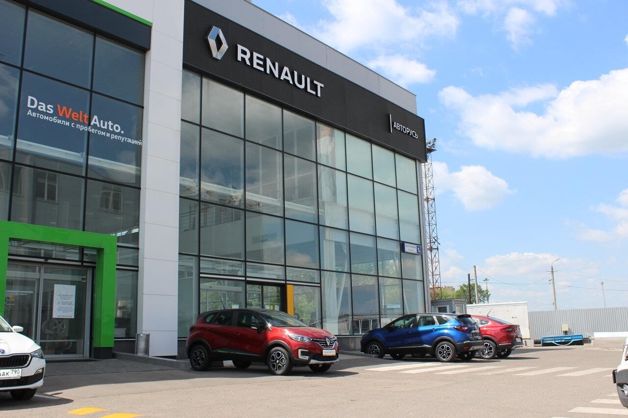 Renault АВТОРУСЬ - официальный дилер Renault в Подольске проспект Юных Ленинцев, 1И, Renault, 13 км. от МКАД