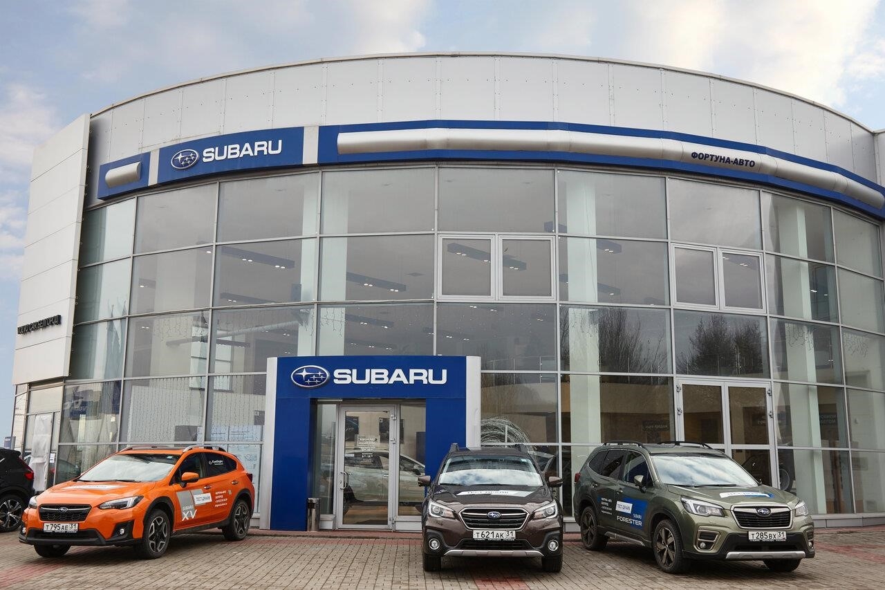 Subaru дилерский центр, Фортуна-Авто в Белгороде улица Калинина, 81